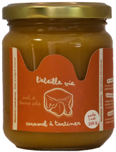 Charger l'image dans la galerie, Pâte à tartiner Miel & Caramel Beurre Salé artisanale – L’Abeille Vie – Aubrac