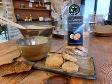 Charger l'image dans la galerie, Sablés Artisanaux aux Myrtilles - Biscuiterie Les Badines de Conques | Biscuits Traditionnels de l'Aveyron 160g