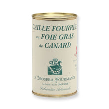 Charger l'image dans la galerie, Caille fourrée au foie gras 40% 190g