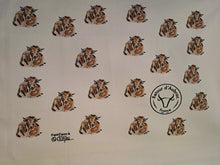 Charger l'image dans la galerie, Grand Torchon de Cuisine Illustré – Vache Aubrac