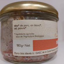 Charger l'image dans la galerie, Pâté de tête bio 180g