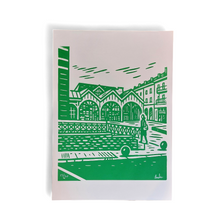 Charger l'image dans la galerie, Affiche des Halles de Rodez – Design Denis Moulin
