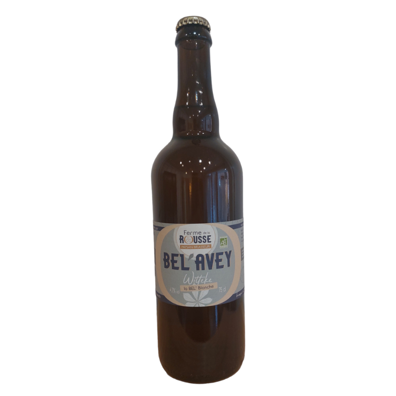 Bière blanche bio Bel'Avey 75 cl 4.7%