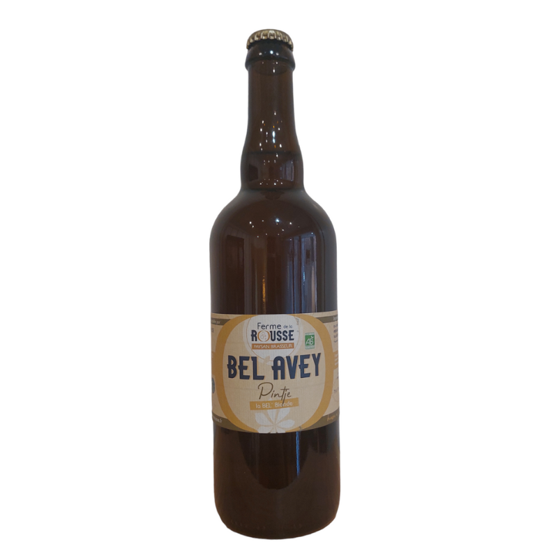 Bière blonde bio Bel'Avey 75 cl 5%