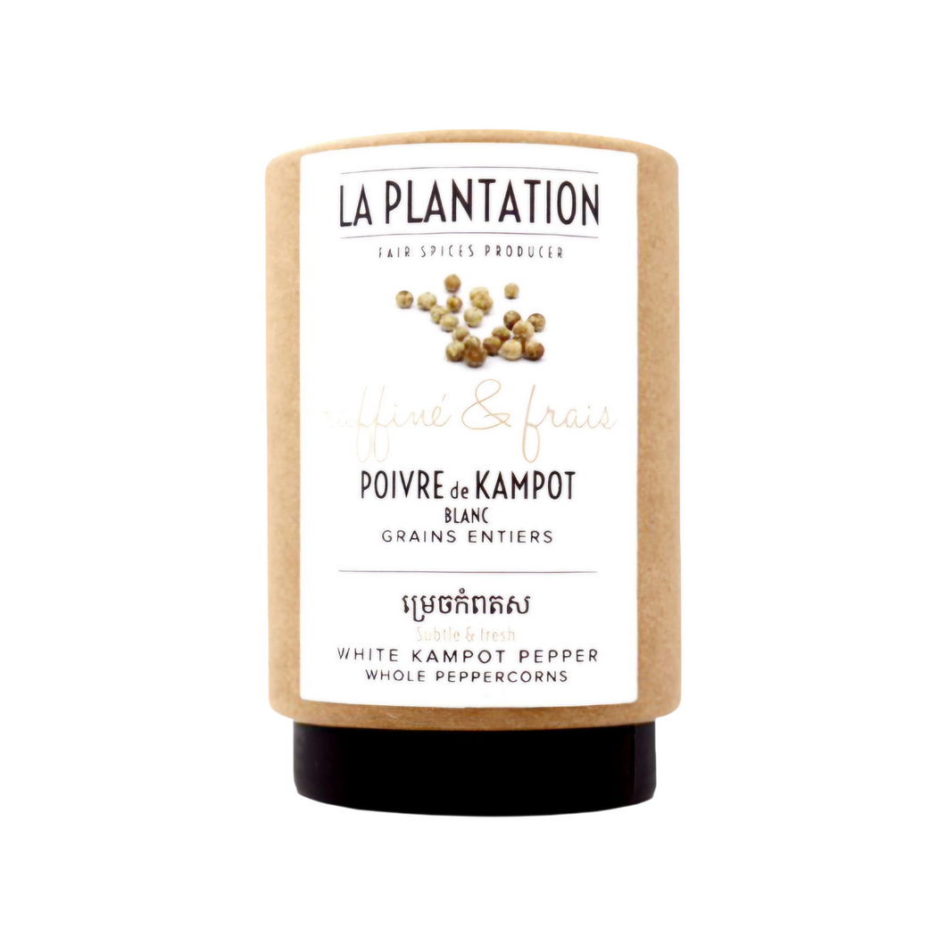 Poivre Blanc de Kampot IGP – Maison La Plantation 50g