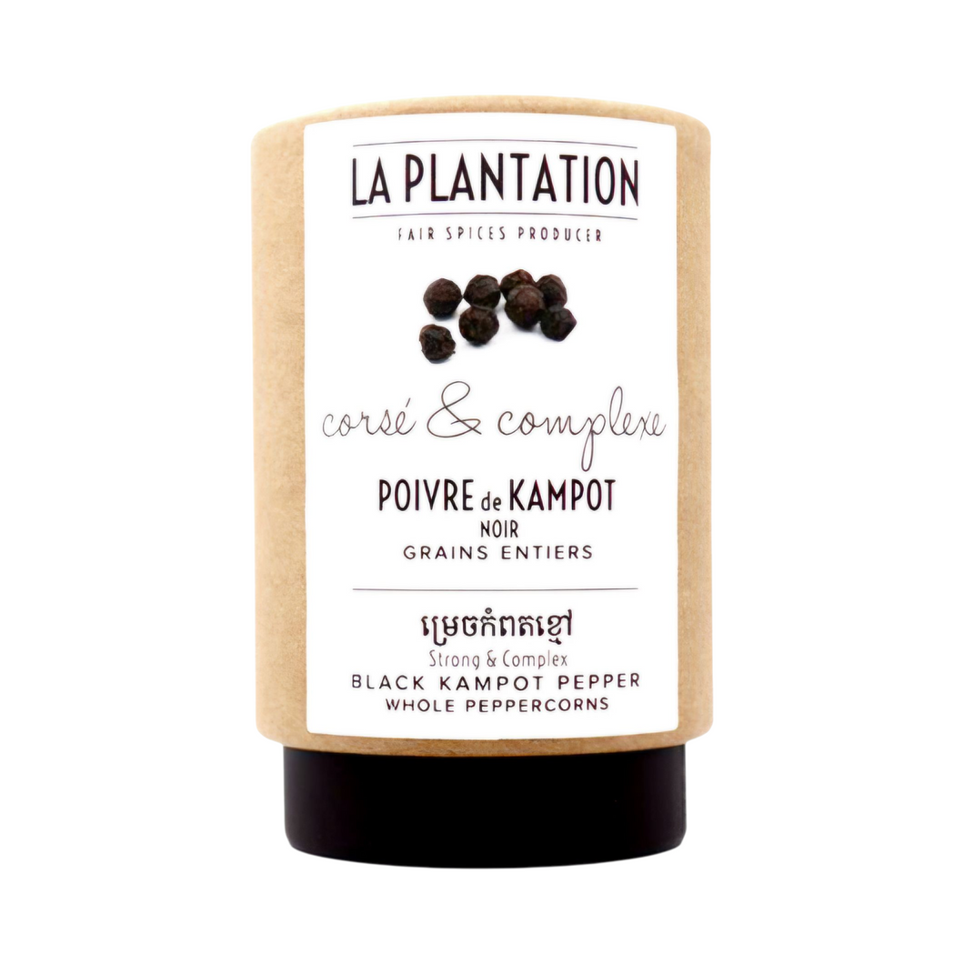 Poivre Noir de Kampot IGP – Maison La Plantation 50g