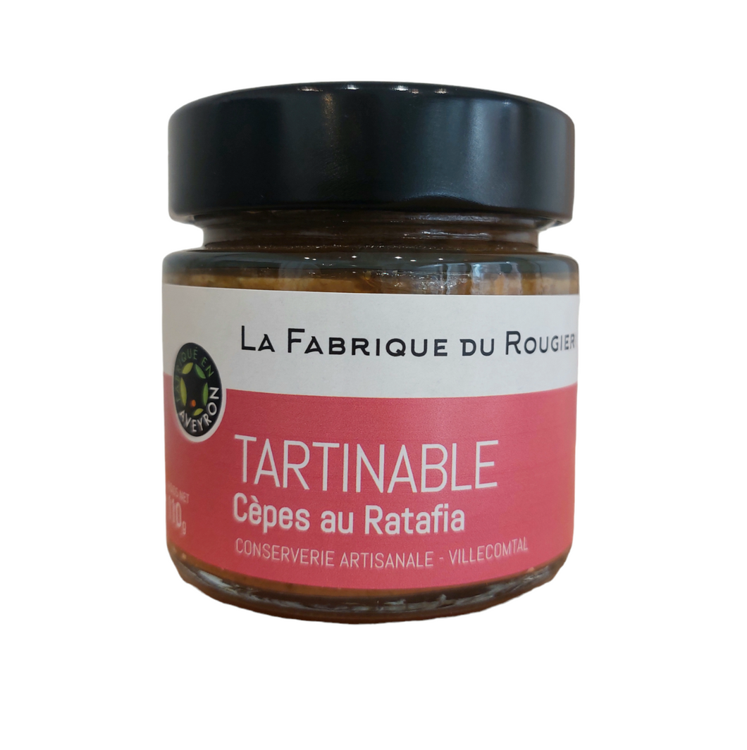 Tartinade de cèpes au ratafia 110g