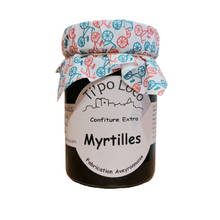 Charger l&#39;image dans la galerie, Confiture artisanale de myrtilles 370g
