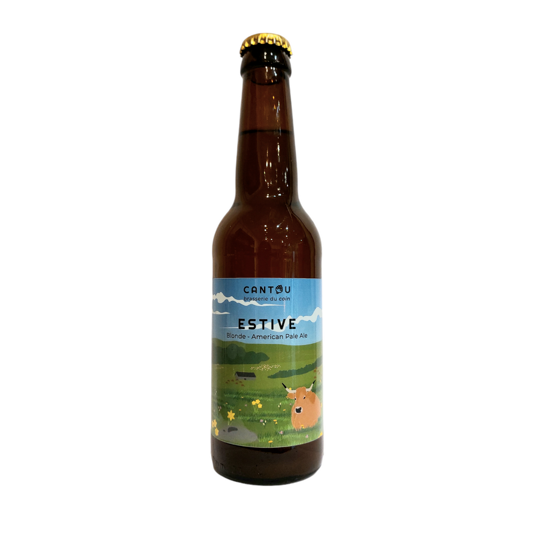 Bière blonde Estive - Brasserie du Cantou 33 cl