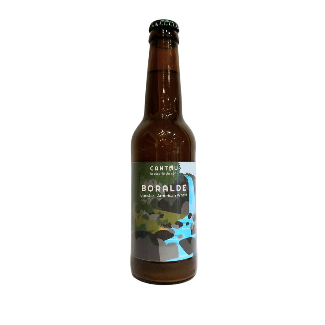 Bière blanche Boralde - Brasserie du Cantou 33 cl