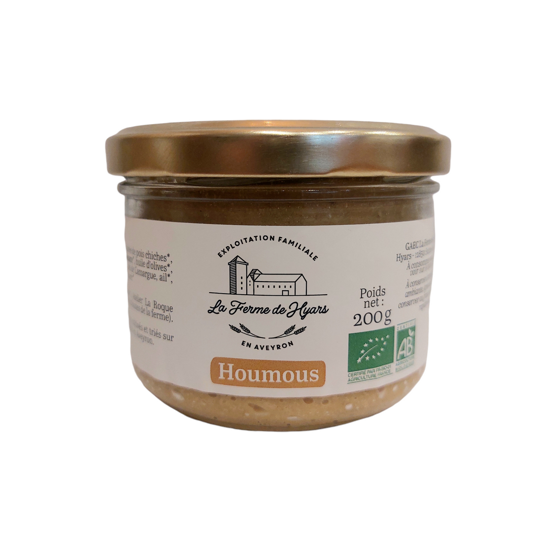 Houmous Bio - 200g | Ferme de Hyars - Aveyron