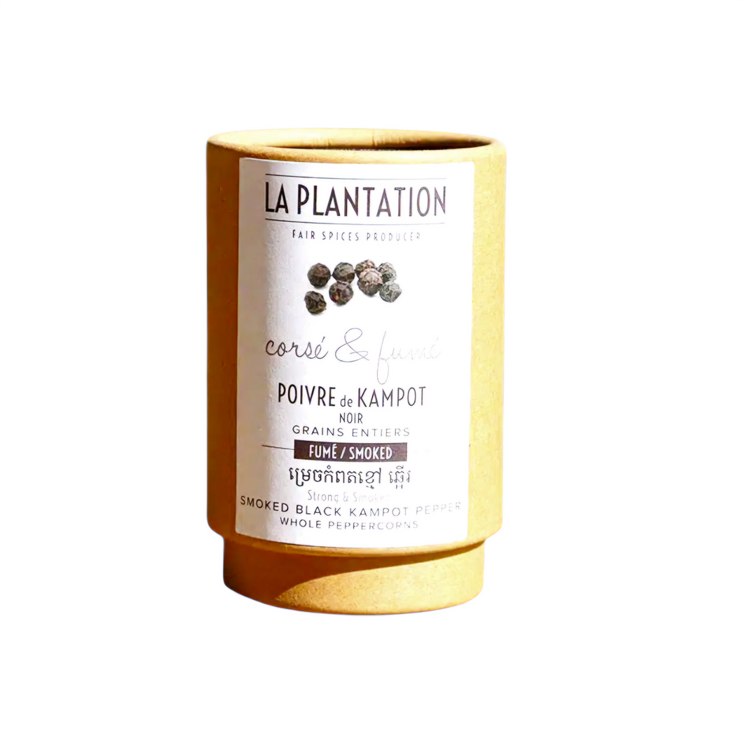 Poivre Noir Fumé de Kampot IGP – Maison La Plantation 50g