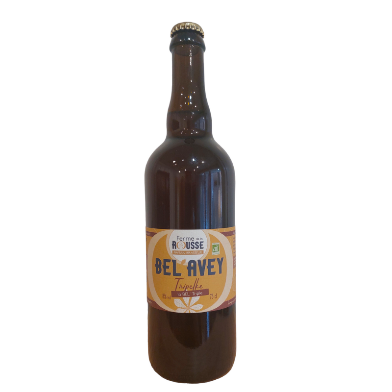 Bière triple bio Bel'Avey 75 cl 8%