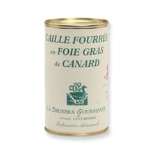 Charger l&#39;image dans la galerie, Caille fourrée au foie gras 40% 190g
