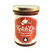 Charger l'image dans la galerie, Ketch’Occ à l’Ail Noir Fumé et Pimenté – Ketchup artisanal d’Aveyron – 220 g
