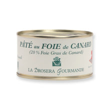 Charger l&#39;image dans la galerie, Pâté au foie gras de canard 20% 190g
