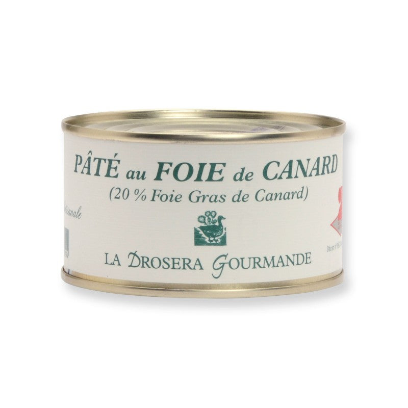 Pâté au foie gras de canard 20% 190g