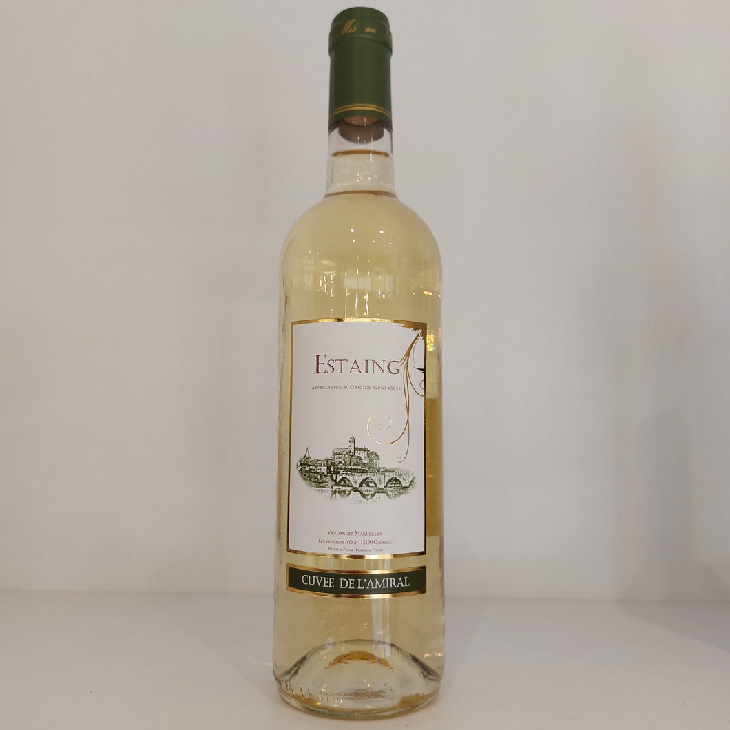Vin blanc d'Estaing Cuvée de l'Amiral 75 cl