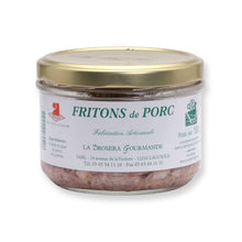 Charger l&#39;image dans la galerie, Fritons de porc de l&#39;Aveyron La Drosera Gourmande 180 g
