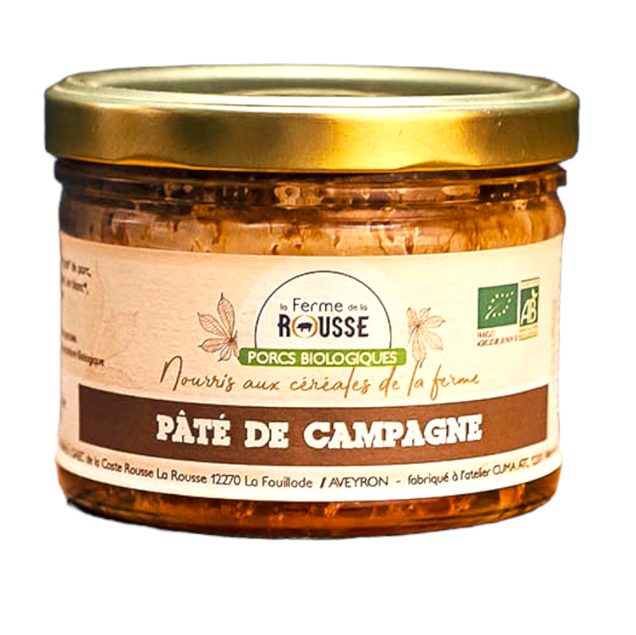 Pâté de campagne bio 180g